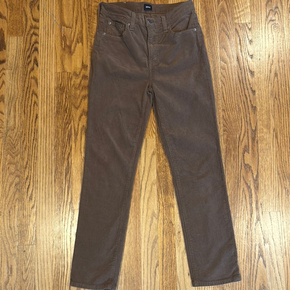 Women’s Edwin brown cords